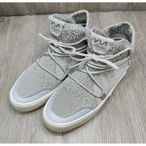 Via Nano Sneaker Waterproof Knit High‎ Top Men's Gray Size 9 EU 40